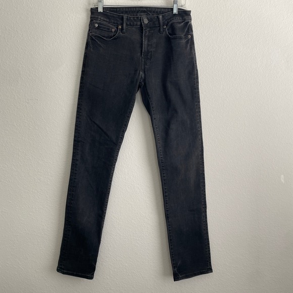 American Eagle Outfitters Other - American Eagle Men's Black Slim Straight Jeans Size 30x34 Modern Fit Denim